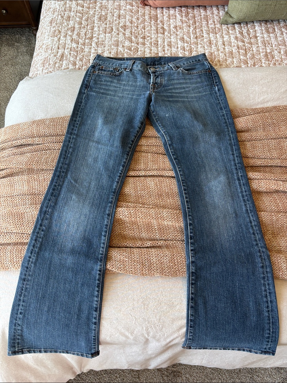 Lucky Brand Women's Medium Blue Bootcut Dream Jean